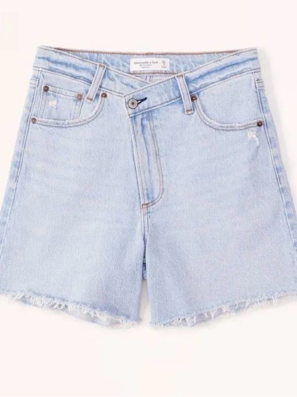 Abercrombie High Rise Dad Short - Size 4